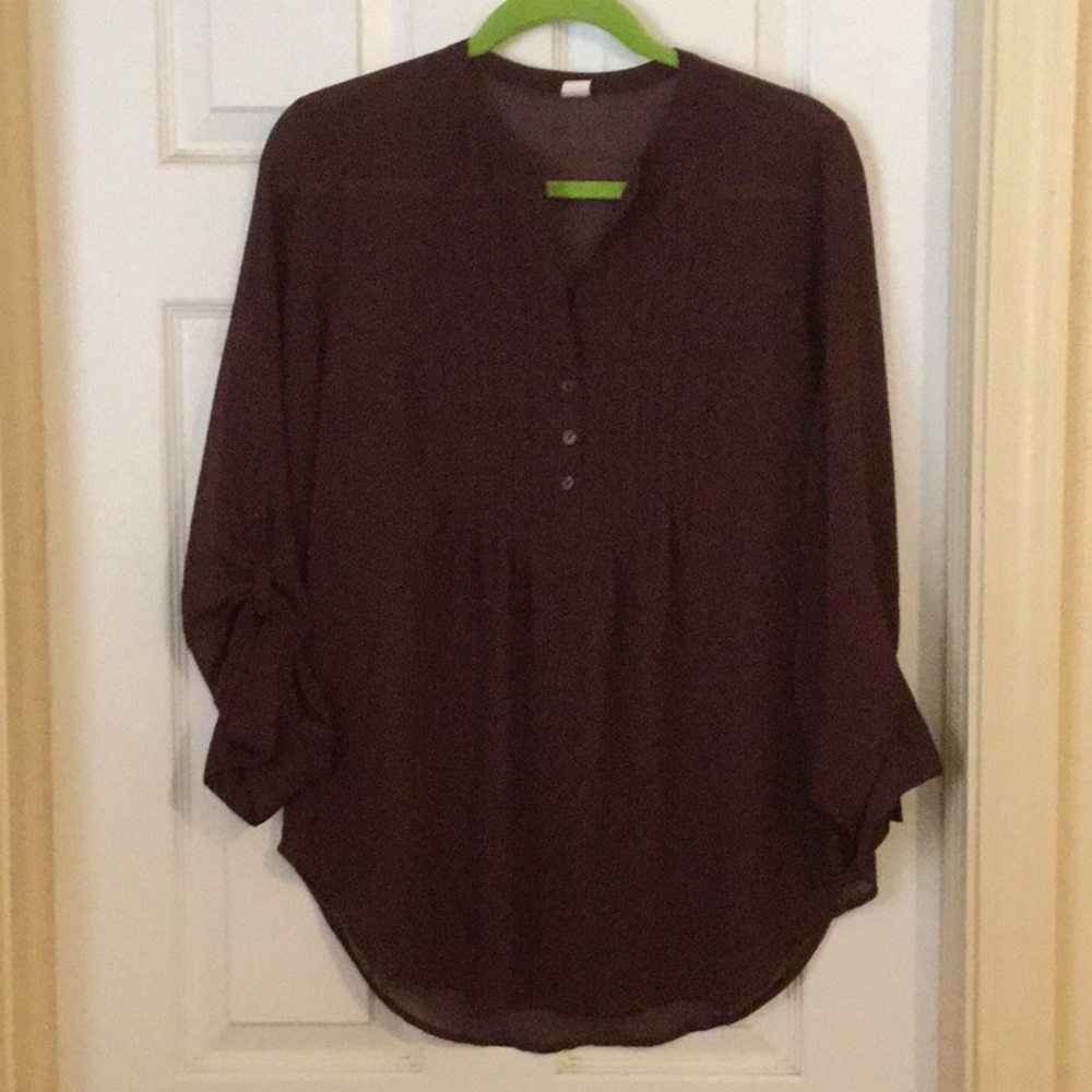 Perfectly Plum Tunic Old Navy - Medium